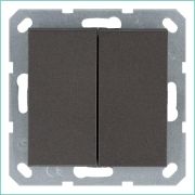 Переключатель проходной 2-кл. 10А IP20 механизм мокко Jasmart G3022Z