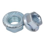 Гайка шестигранная с фланцем М10 DIN 6923 оцинк. (уп.18шт) Zitar 141610