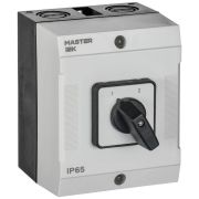 Переключатель кулачковый 10А (сх. 55) в боксе стандартная рукоятка IEK MI-CS20-010-055