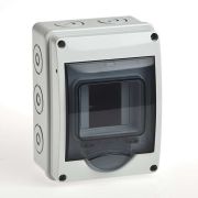 Щиток ОП Тусо 3мод. IP66 160х120х93мм с вертикал. дверцей Ruvinil 69003