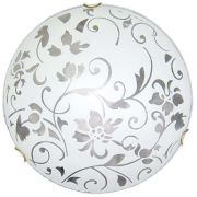 Светильник НПБ 01-60-130 М15 «Эрика» 250 60Вт E27 IP20 матов. бел./клипсы зол. (инд. упак.) Элетех 1005204374