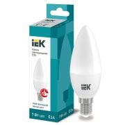 Лампа светодиодная 7Вт C35 свеча 4000К нейтр. бел. E14 230В IEK LLE-C35-7-230-40-E14