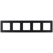 Рамка 5-м Inspiria антрацит IEK 673973