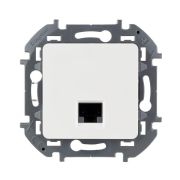 Розетка компьютерная Inspiria RJ45 кат.5E UTP бел. IEK 673825
