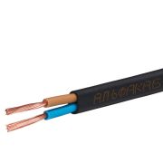 Шнур ШВВП 2х0.5 380В Ч (м) АЛЬФАКАБЕЛЬ 2502