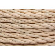 Провод ретро 2х1.5 матов. зол./песочн. (уп.20м) Bironi B1-424-719-20