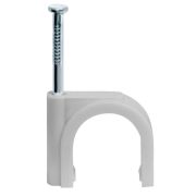 Скоба крепежная круглая с гвоздем d14мм NCR-14-50 (уп.50шт) Navigator 71073