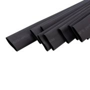 Трубка термоусадочная двустенная клеевая 19.1/9.55 (2:1) черн. 1м (уп.10шт) Rexant 26-2107