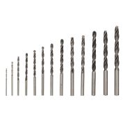 Набор сверл по металлу (HSS) диаметр 1.5-6.5мм (13шт) Kranz KR-91-0631